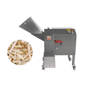 Fruit And Vegetable Processing Equipment Chopping Wave Shaped Potato Chips