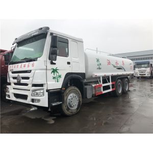 Sino Howo Used Water Tanker Truck 6x4 20 Cubic Meter