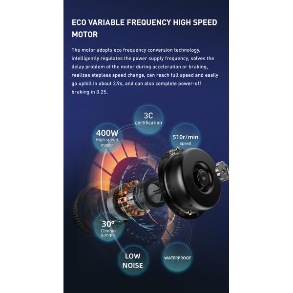 48T Alu Lightweight Electric Folding Bike Collapsible 125kg Max Loading