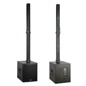 Wedding Column Loudspeakers Active Radio Broadcast Equipment , Column Speaker