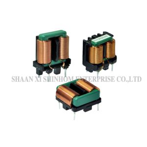 High Current Common Mode Choke Coil Flat Wire Inductance Customized
