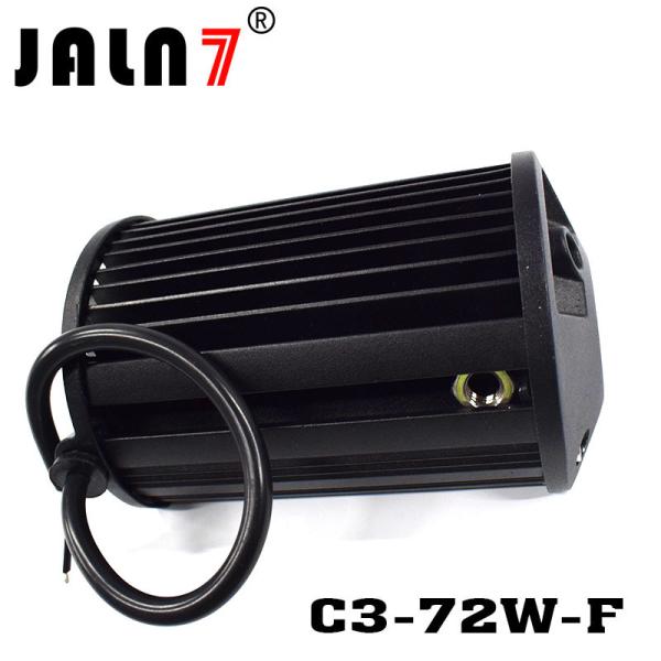 LED Light Bar JALN7 72W 3Rows Flood LED Driving Lamp Super Bright Off Road Lights LED Work Light Boat Jeep