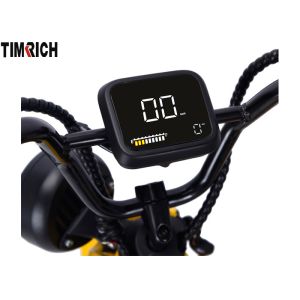 14 Inch Electric Scooter Harley Citycoco Lithium Battery Led Speedometer TM-TX