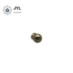 Lightweight Cologne Bottle Caps , Ball Shape Zamac Perfume Cap