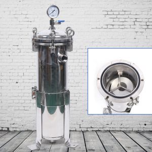 62KG Dependable Stainless Steel 304 Encasement for 4-Bag Filtration Module