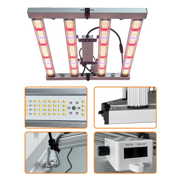 Dimmable LM301H LM281B EVO Bar Style Full Spectrum 240 Watt Indoor LED Plant