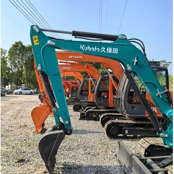 Used Kubota 161 6 Ton Digger Excavators Earthmoving Construction Machines