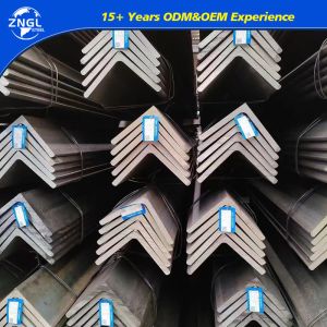 Non-Alloy Hot Rolled Carbon Equal Angle Steel Bar Ss400 A36 for Construction