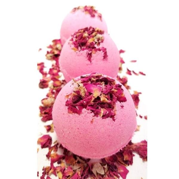 Shea Butter Petal Bath Bomb Increasing Skin Hydration