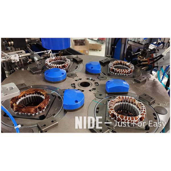 Automatic Production Stator Motor Winding Machine High Efficiency For Coil Lacing