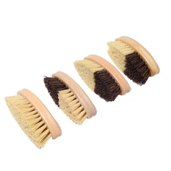 Buy Ergonomic Handle Bamboo Vegetable Brush Wooden Kitchen Cleaning at wholesale prices