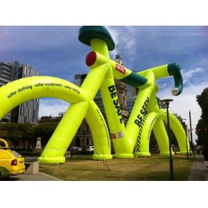 commerical large Inflatable giant advertising bike model for sale
