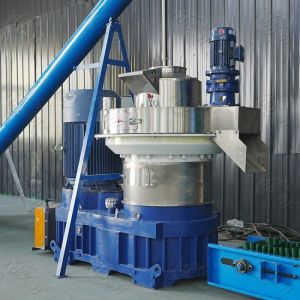 Industrial Biomass Wood Pellet Makers Rice Husk Pellet Machine 22kw
