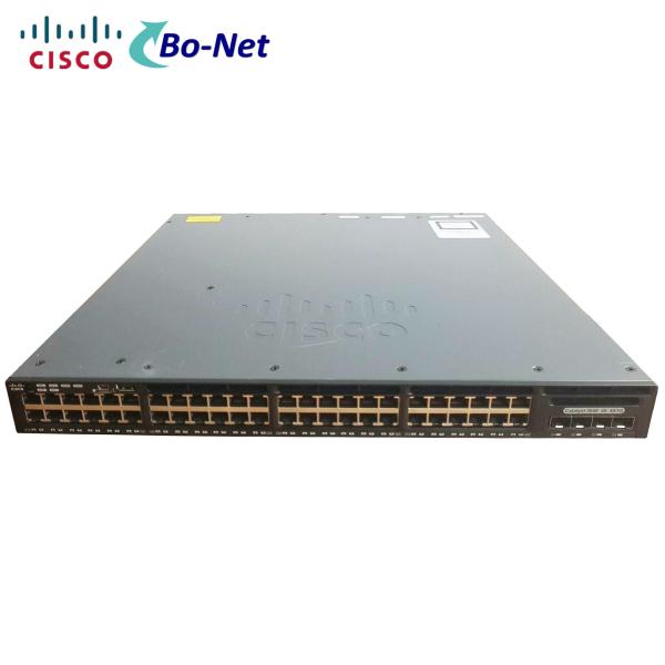 Cisco Catalyst 3650 48 Port Gigabit Ethernet and 4x1g Uplink Network Switch WS