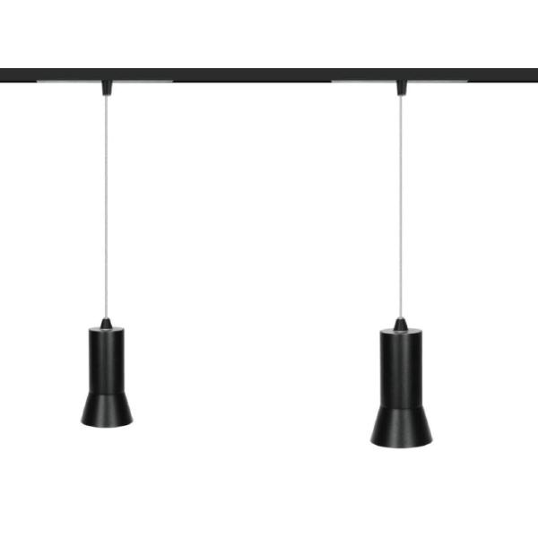 magnetic track rail light low voltage 3w 6w 48 v small black LED magnetic track spot lights with 3000 k 4000 k 6000 k