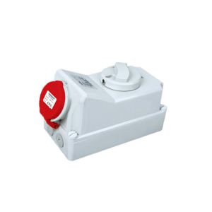 16Amp Industrial Interlocked Switch Socket Plug 50Hz 4 Pole Antiaging