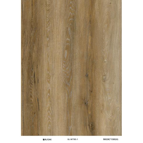 Wood Splicing UV DIY Oak Stone PVC Vinyl Laminate Flooring Modern Western Style GL-W7185-1