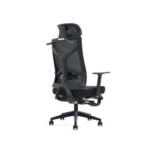 Operator Netted Mesh Seat Office Chair With Headrest