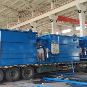1m3/h Waste Water Treatment Equipment , Blue Air Flotation Machine