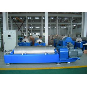Three Phase Horizontal Decanter Centrifuge Electric Petroleum Sludge Water High