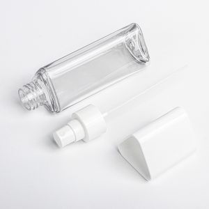 Empty 100ml Plastic Empty Spray Bottles Screen Printing ODM Available