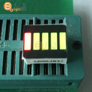 RED color Anode five segment led light bar segment led display for battery