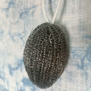 JNKA Stainless Steel Sponges Heavy Duty Flexible Scrubbing Scouring Pad Steel