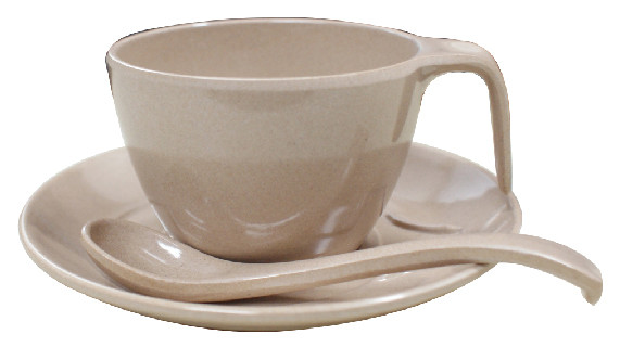 Buy PULV Eco Friendly Guestroom Accessories Coffee Cup With Spoon FDA at wholesale prices