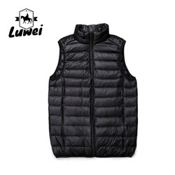Wholesale Customs Logo Fashion Winter Lightweight Utility Gilet Casual Waistcoat