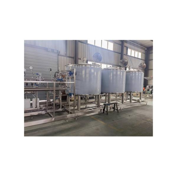 PLC Touch Screen Control Fresh Juice CIP Processing Machine for Fast Juice