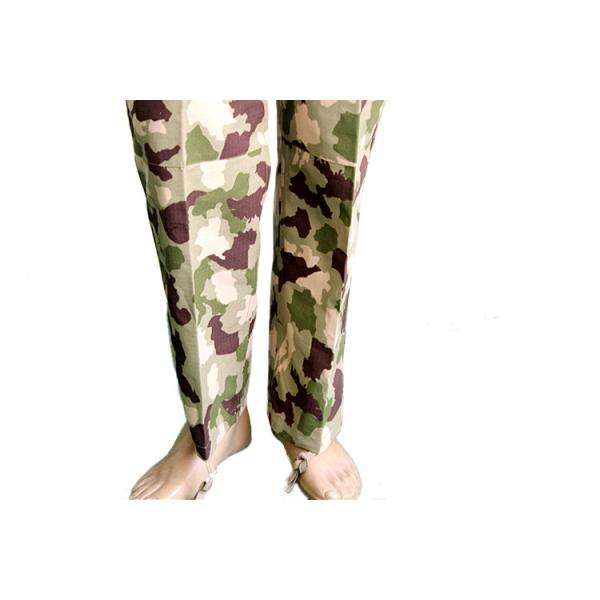 Rip Resistant BDU Military Uniform Breathable For Nigeria Army Outdoor Activities