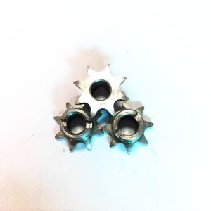 Precision Customized Steel Chain Sprocket Gear Hardend Teeth Lightweight OEM