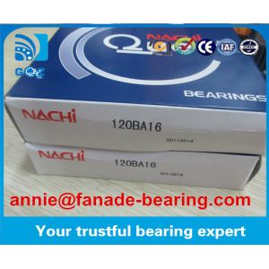 120BA16 Angular Contact Steel Cage Bearing 120BA16 Excavator Bearing 120*165*22