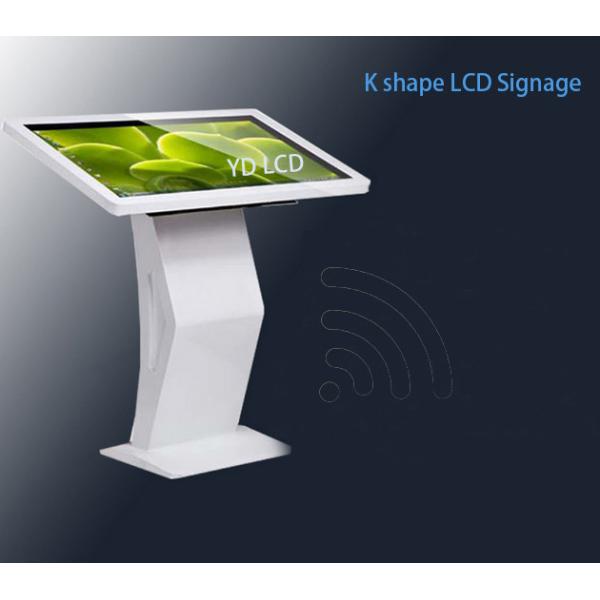 Buy K Shape Digital Signage LCD Display , Full HD Interactive Digital Display at wholesale prices