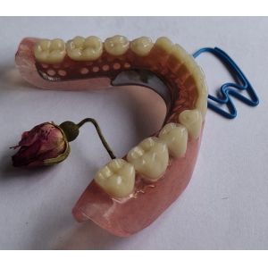 Complete Denture Permanent Esthetics Acrylic Partial Denture