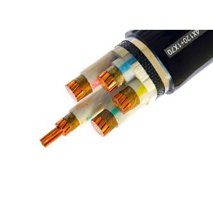 Cu / XLPE Insulation LSOH Sheath MV Power Cable Power Station