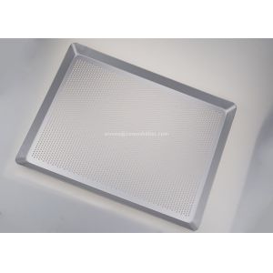 18x26 Inch Aluminum 5x3mm Hole Perforated Cooking Tray