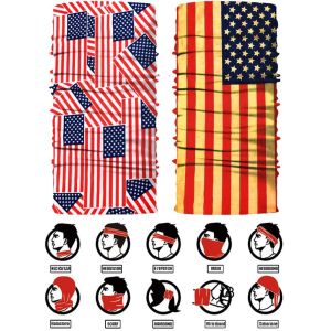 National Flag Reflective Bandana