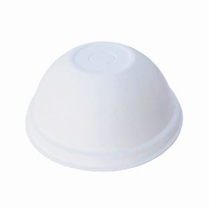 Cup Lids, Cup Holder. White/Nature, Sugarcan Bagasse, Biodegradable and