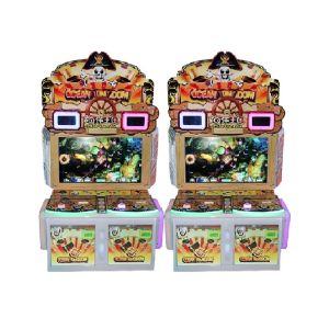 Fish Hunter Game Redemption Ticket Gambling Machine With Windows Xp Software