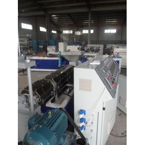 China Bottle Flakes Pellet Single Screw Extruder / Plastic Film Granule Machine on sale