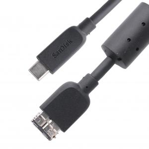 Quality Rohs External Hard Drive Cable Usb-C To Micro Usb 3.1 Gen 2 10 Gbps Length Customize for sale