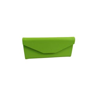 Green Foldable Triangle Storage Glasses Case Sunglasses Packaging Box