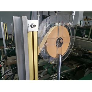 PLC Control Rigid Box Making Machine / Corner Pasting Machine Easy Change Mold