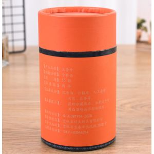 Handcrafted Biodegradable Paper Canister Packaging For Tea