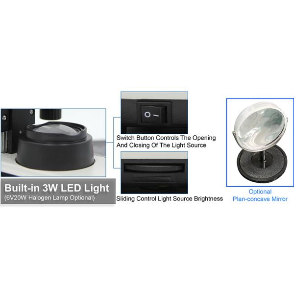 Laboratory Compound Xsz 107bn 1600x Biological Microscope