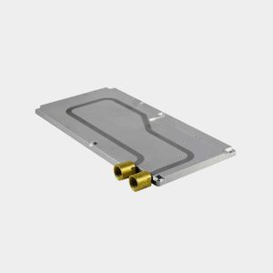 Aluminum Cold Plate Heat Sink with High Flow Rate and Screw Mounting Method