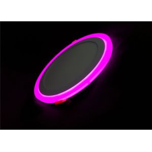 Isolated Round 24 Watt Led Panel Light , Embedded Super Slim Led Panel Light