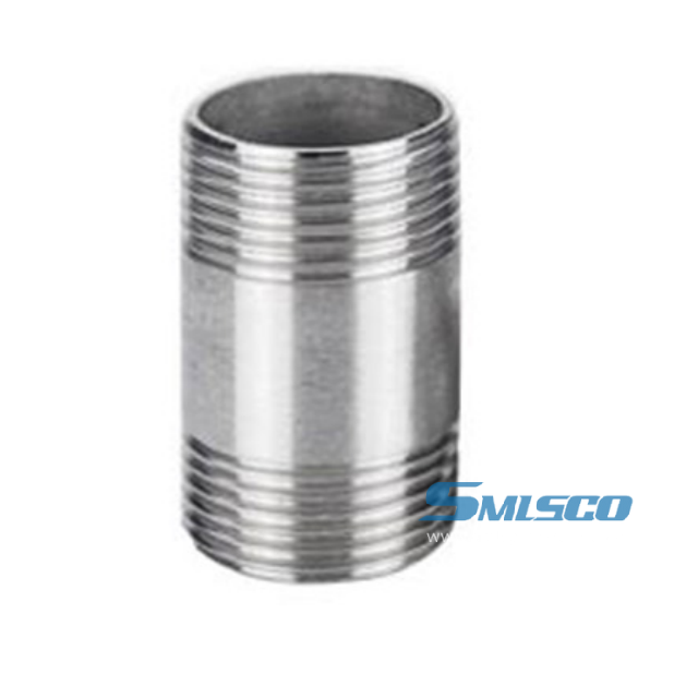 304 Stainless Steel Pipe Nipple NPT Class 150 Casting Fitting