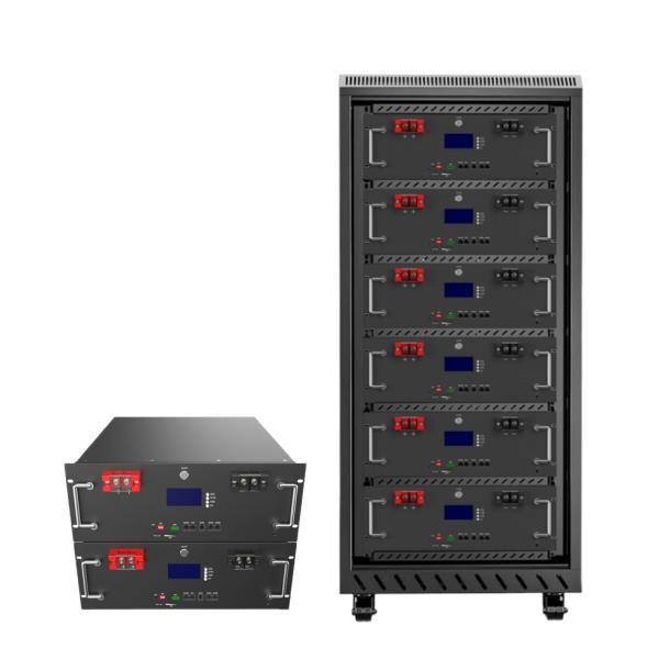 Buy 48V 51.2V 100Ah 200Ah Lithium Battery BMS 5kWh 10kWh 15kWh Server Rack Solar Home Energy Storage LiFePO4 Battery at wholesale prices